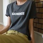 Letter Pigment-washed T-shirt