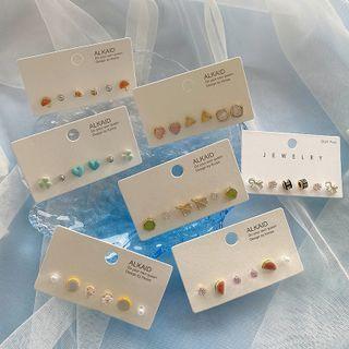 3 Pair Set : Alloy Earring (assorted Designs)