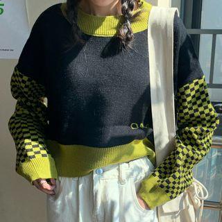 Checkered Sweater