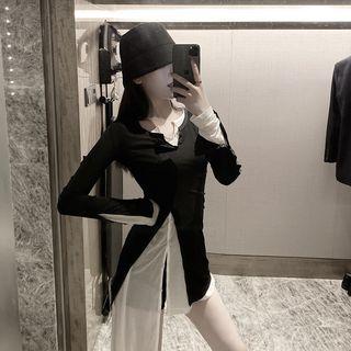 Set: Long-sleeve Top