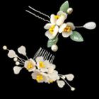 Traditional Chinese Flower Hair Pin / Hair Comb