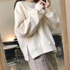 Zip-side Boxy-fit Sweatshirt