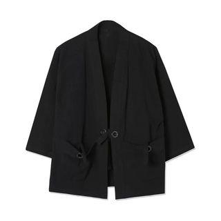 Tie-front Hanfu Jacket