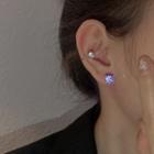 Rhinestone Stud Earring / Ear Cuff