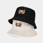 Crab Embroidered Bucket Hat