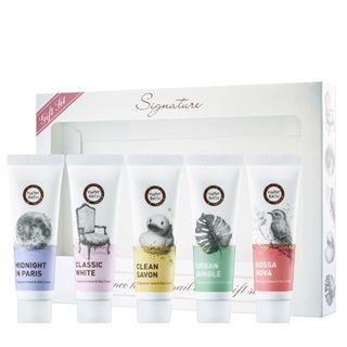 Happy Bath - Fragrance Hand & Nail Cream Set 30ml X 5