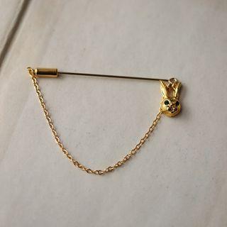 Alloy Dinosaur Chained Brooch