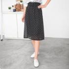 Polka Dot Midi Skirt