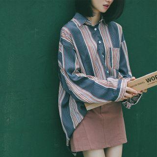 Striped Shirt Stripe - Blue & Red - One Size