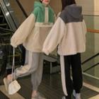 Color Block Fleece Hoodie / Sweatpants