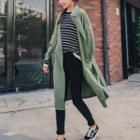 Lettering Long Utility Jacket