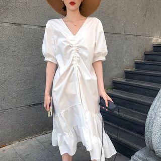 Drawstring Mermaid Dress
