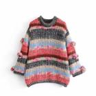 Pom Pom Melange Sweater