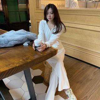 Set: Zip Knit Hoodie + Sweatpants
