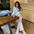 Set: Zip Knit Hoodie + Sweatpants