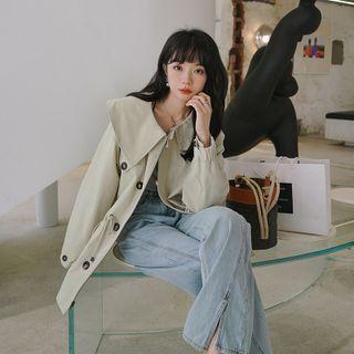 Peter Pan Collar Parka