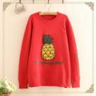 Pineapple Long-sleeve Top