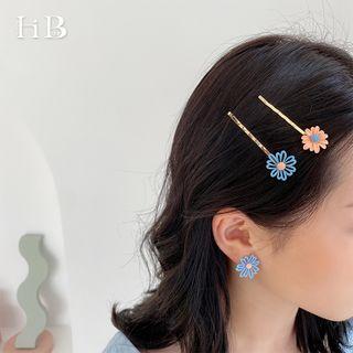 Set: Flower Hair Pin