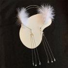 Fluffy Headband Silver - One Size