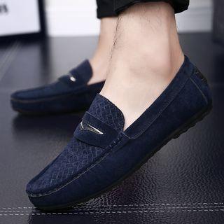 Woven Stitched Loafers