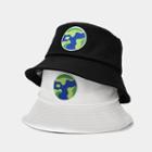 Earth Embroidered Bucket Hat