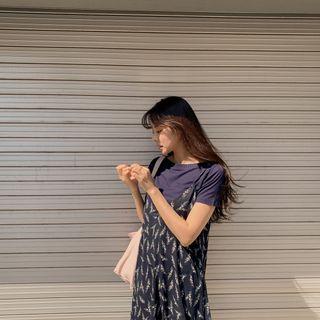 Boatneck Ribbed T-shirt