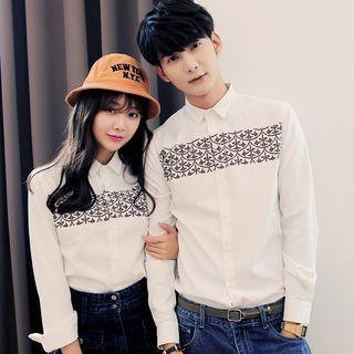 Couple Matching Patterned Shirt