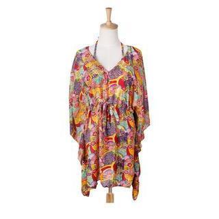 Set: Printed Bikini + Cover-up