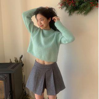 Crop Sweater (6 Pastel Colors)