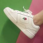 Rose Embroidered Sneakers