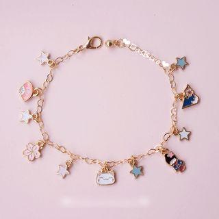Alloy Charm Bracelet As Shown In Figure - One Size