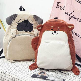 Animal Corduroy Backpack