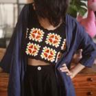 Woven Flower Tank Top / Diy Kit