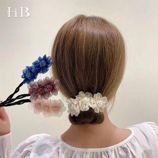 Floral Flexible Hair Pin