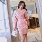 Knit Wrap Dress