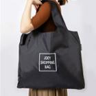 Foldable Lettering Shopper Bag