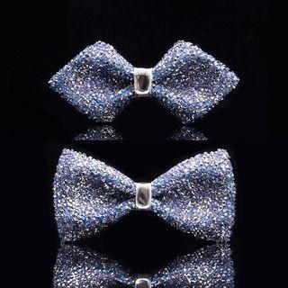 Sequined Bow Tie