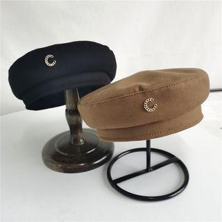 Letter C Beret Hat