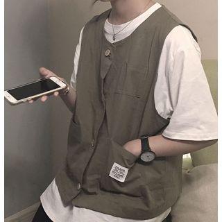 Short-sleeve T-shirt / Vest / Midi Skirt