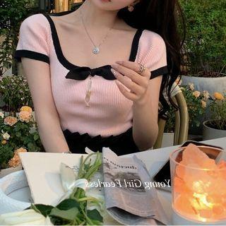 Short-sleeve Top / Midi Dress