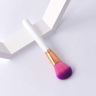 Blush Brush 1-t-01-514 - 1 Pc - White & Gold - One Size