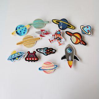Embroidered Brooch (various Designs)
