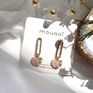Faux Pearl Drop Earring 1 Pair - Bm1913 - As Shown In Figure - One Size