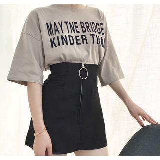 Hoop Mini Skirt