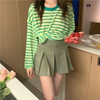 Striped Loose-fit Light T-shirt