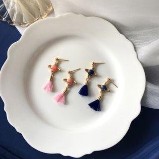 Planet Tassel Dangle Earring