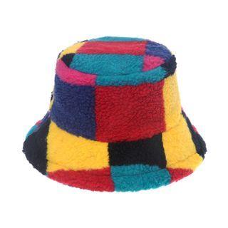 Color Block Bucket Hat One Size - One Size