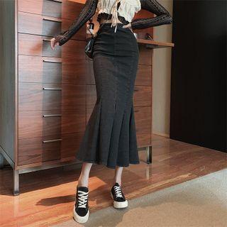 High-waist Split Mermaid Skirt