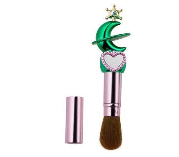 Creer Beaute - Sailor Moon Miracle Romance Twin Lip Rod Cheek Brush (sailor Neptune) 1 Pc