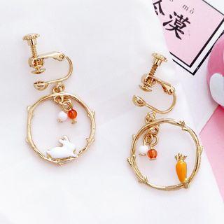 Rabbit / Cat Statement Earring